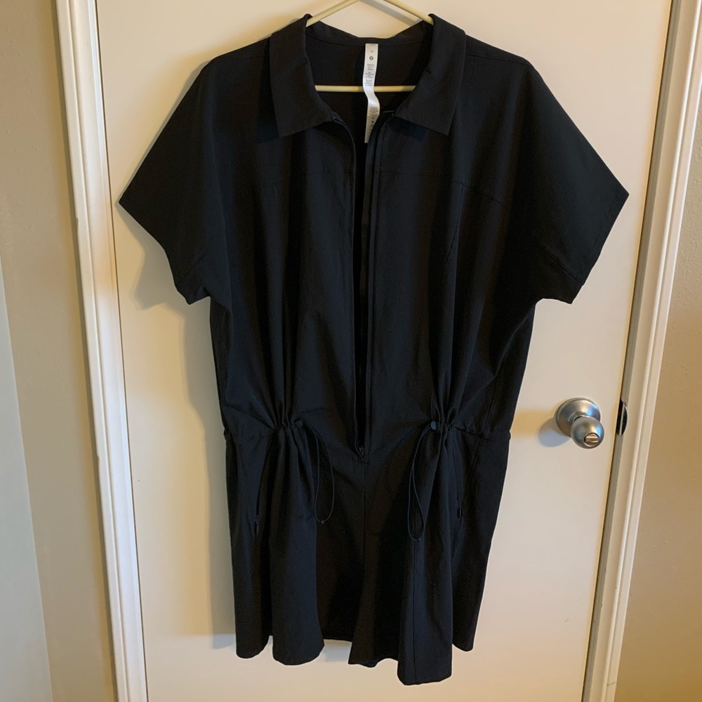 Lululemon Stretch Rib Pocketed Romper Women Size 14 NEW WITH TAGS.